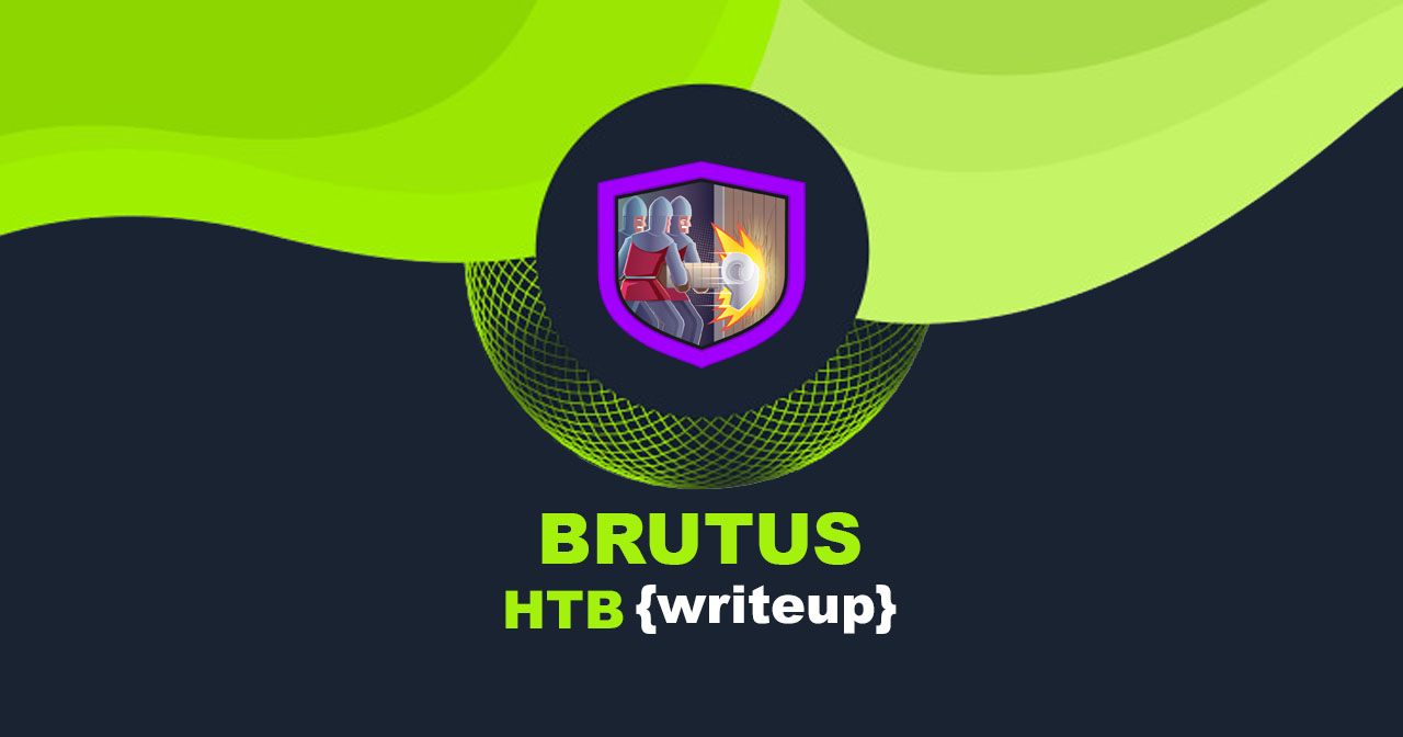 Brutus - Hack The Box WriteUp